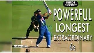 MS Dhoni Power The best biggest powerful sixes