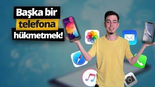 Telefona uzaktan bağlanıp her şeyi gösteren uygulama  - AirDroid