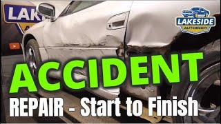 How Body Shops Repair Serious CollisionAccident Damage - Start to Finish