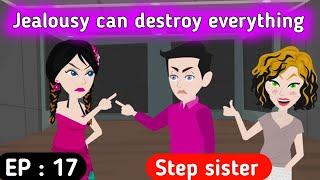 Step sister part 17  English story  Learn English  Animated stories  Sunshine English