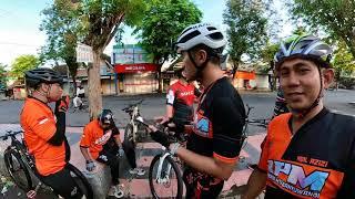 Gowes bareng RPM Banyuwangi di Pantai BlimbingSari