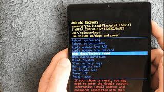 Samsung Galaxy Tab A7 Lite Hard resetPattern unlock