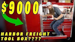 Will $9000 Harbor Freight Tool Box Compete with Snap On?