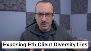 YOU ARE BEING LIED TO about Ethereum Client Diversity