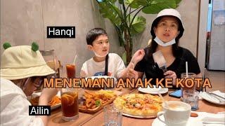 MENEMANI ANAK MAIN KE KOTA DANDONG LIBURANMEREKA SANGAT BAHAGIA DAN SERU