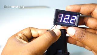 Como usar un voltimetro digital para medir el voltaje de una batería