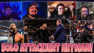 SOLO ATTACKIERT HEYMAN JACOB FATU IST EIN BEAST  WWE SMACDKOWN REVIEWREACTION