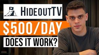 How To Earn Money On Hideout TV Watching Videos 2024