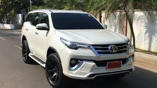 Customised Toyota Fortuner with a ‘Fiar Design’ Body Kit imported from Thailand