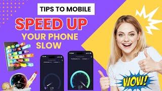 How to improve mobile internet speed  increase mobile speed