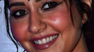 Rashi khanna lips and oily face closeup  Actress closeup views 