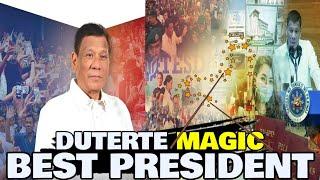 DUTERTE MAGIC and ROAD TO PRESIDENCY  BEST PRESIDENT OF THE PHILIPPINES remembering his legacy -