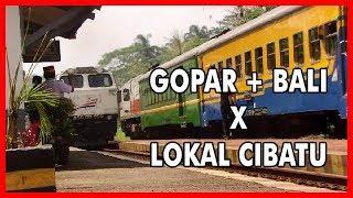 INDONESIAN RAILWAYS Argo Parahyangan + BALI silang Lokal Cibatu GAPEKA 2013