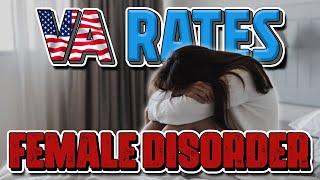 How VA Rates Female Sexual Arousal Disorder for FEMALE VETERANS?