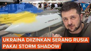 Inggris Izinkan Ukraina Pakai Rudal Storm Shadow untuk Serang Rusia