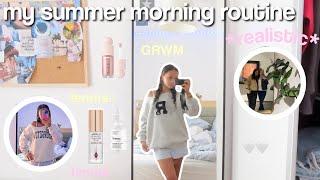 my *REALISTIC* summer morning routine