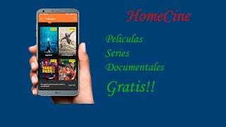 HomeCine  Android  Películas  Series  Documentales