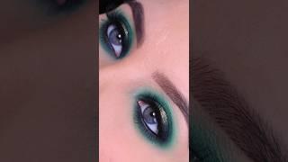 How To Green Smokey Eyes Tutorial #Shorts