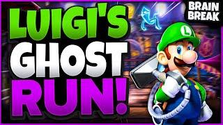 Luigis Ghost Run  Halloween Brain Break Activity  Halloween Games For Kids  GoNoodle Games