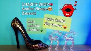 Charity shop - szafka w stylu vintage Urzadzam kacik beauty Super kubki z B&M #356