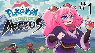 【Pokémon Legends Arceus】 Our Journey Begins  #VTuber