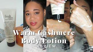 Philosophy Fresh Cream Warm Cashmere Body Lotion Review Is It Worth It? EuniyceMari