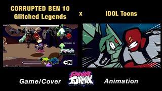 Corrupted BEN 10 Glitched Legends vs BF & Pibby   Come Learn With Pibby x FNF Animation x GAME