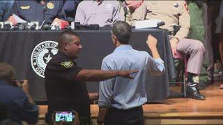 You are doing nothing Beto ORourke confronts Gov. Greg Abbott at Uvalde shooting presser