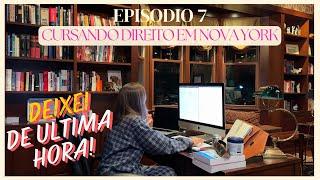 virando a noite pra fazer um dever  depois um dia off merecido cursando direito em ny ep. 7