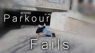 BEST PARKOUR FAILS 2015  -  RonnieStreetStunts