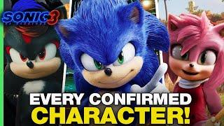 EVERY Character in the Sonic the Hedgehog 3 Movie