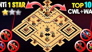 BEST CWLWAR AND LEGEND LEAGUE BASE LINK ANTI 2 STAR WAR BASE WITH LINKNEW TH16 PUSH BASE -COC