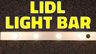 Inside LIDLs four light bar with schematic