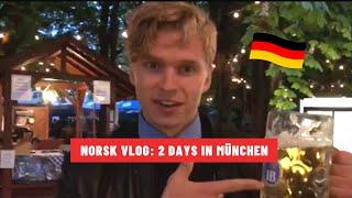 Norsk Vlog 2 Days In Munich  Norwegian Speaking + Sub