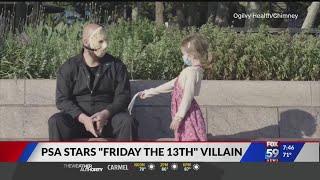 ‘Friday the 13th’ villain Jason appears in PSA about wearing masks