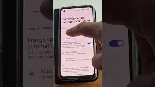 Dein Akku  den Energiesparmodus