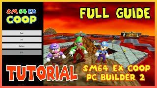 Super Mario 64 EX Coop How to Compile Host Join Full Guide