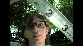 asmr  measuring your face in the woods