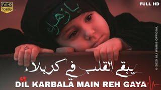 Dil Karbala Main Reh Gaya  Very Heart Touching  WhatsApp Status HD  By Ali Waris Official