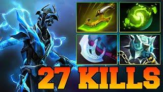 27 Kills Razor  Razor Dota 2 Safelane Carry Build Guide Pro Gameplay Meta 7.35