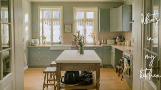 #63 Kitchen Tour  Decorate & Organize my Country Kitchen  Simple yet meaningful