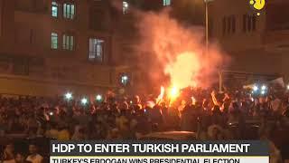 HDP wins to enter parliament Kurds celebrate jubilantly