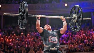 CRAZY 218kg480lb AXLE PRESS WORLD RECORD 2024