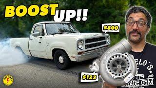 We DOUBLED the BOOST DIRT CHEAP Turbo 6 Cylinder Build