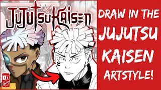 How to Draw Manga like JUJUTSU KAISEN author Gege Akutami  How to STUDYCOPY an ARTSYLE