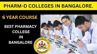 TOP PHARM D COLLEGES IN BANGALORE  PHARMACY COLLEGES IN KARNATAKA  BEST PHARM D COLLEGES BANGALORE