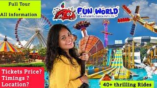 FUN WORLD BANGALORE  WATER WORLD Ticket Price All Rides & Full Tour Amusement Park #funworld