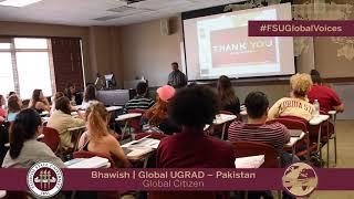 Global UGRAD from Pakistan Speaks to Global Perspectives Students