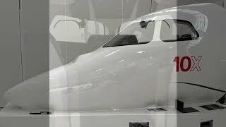 Dassault Falcon 10X MockUpEBACE 2023