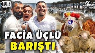 FACİA ÜÇLÜ BARIŞIYOR - KURBAN BAYRAMI YARDIMI l PUBG MOBILE  @MamiEmen @SefaKndr